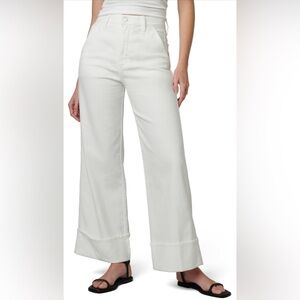 Joe's Jeans Women's White Wide-Leg Jeans